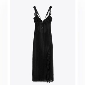 New Zara Black Maxi Dress